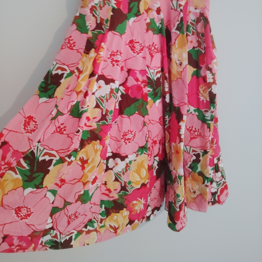 Talbots Floral Pink Sundress - Picture 3 of 8